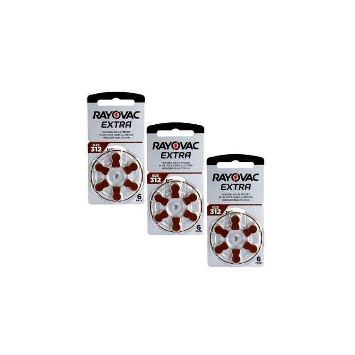 Rayovac 12 Batteries Spécial Appareil Aide Auditive // Pile Zing Air 1.45v Size 13 Pr48.