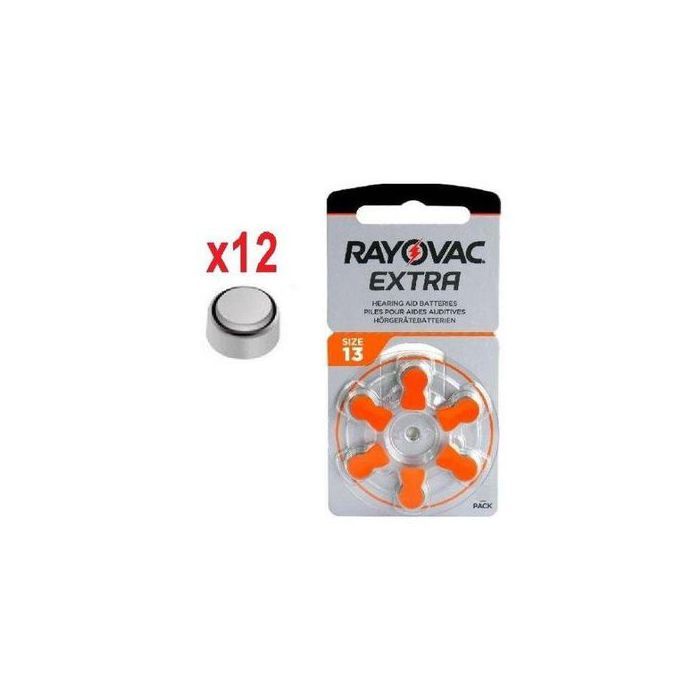 Rayovac 12 Batteries Spécial Appareil Aide Auditive // Pile Zing Air 1.45v Size 13 Pr48