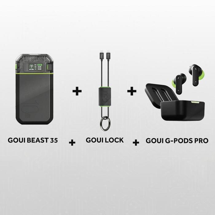 Pack Beast 35 avec G-Pods Pro avec Lock Câble