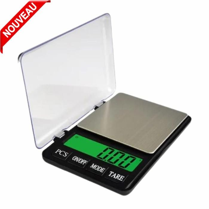 Balance électronique de Précision 1Kg 0.1g Avec Écran LCD Balance de poche pour bijoux