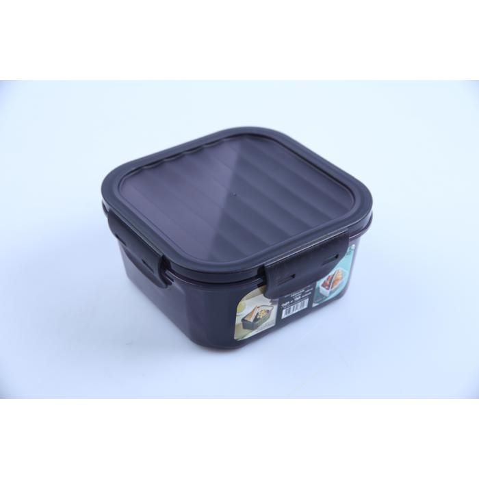 Boîte de conservation hermétique - L-00942 - 2 compartiments - 1,4L - Gris