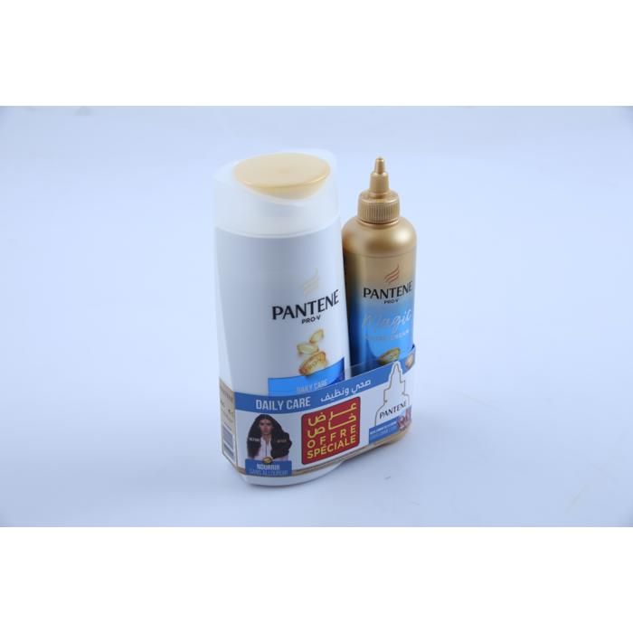 Lot Pantene protection 700ml + crème soin réparatrice