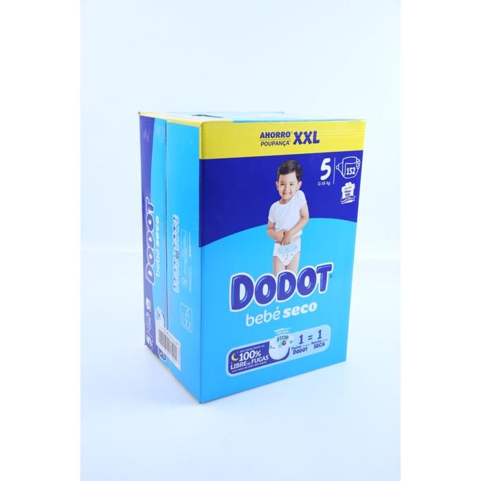 Dodot Megabox taille 5 - 152 unités