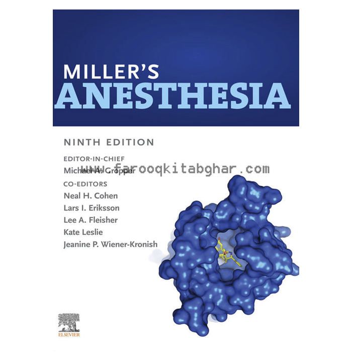 Livre d'anesthésie - GENERIC - Miller's Anesthesia 9th Edition - Édition 9 - Guide complet - Référence médicale