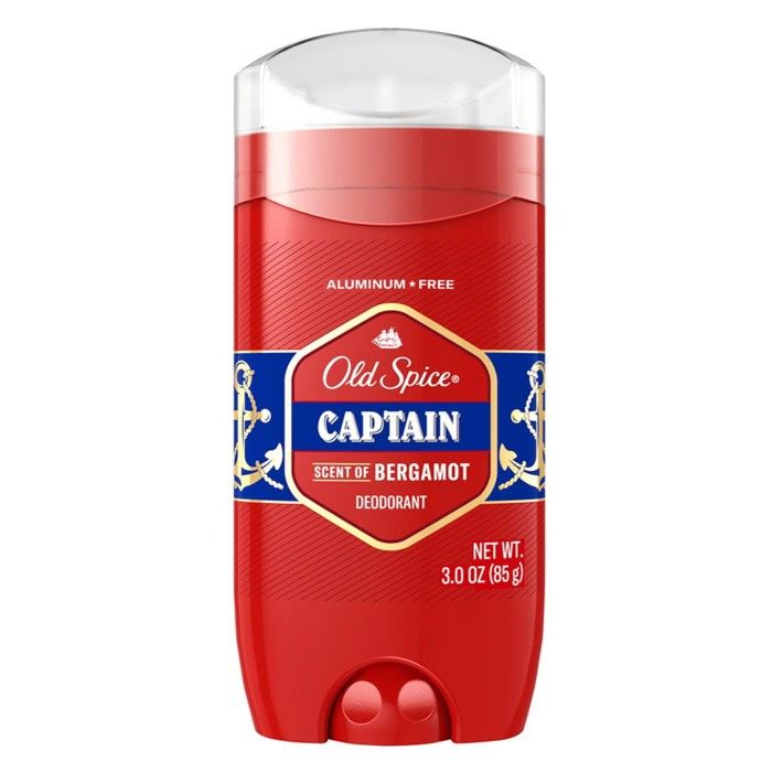OLD SPICE Capitaine Déodorant en bâton 85 g - Protection efficace contre la sueur, sans résidus sur les vêtements