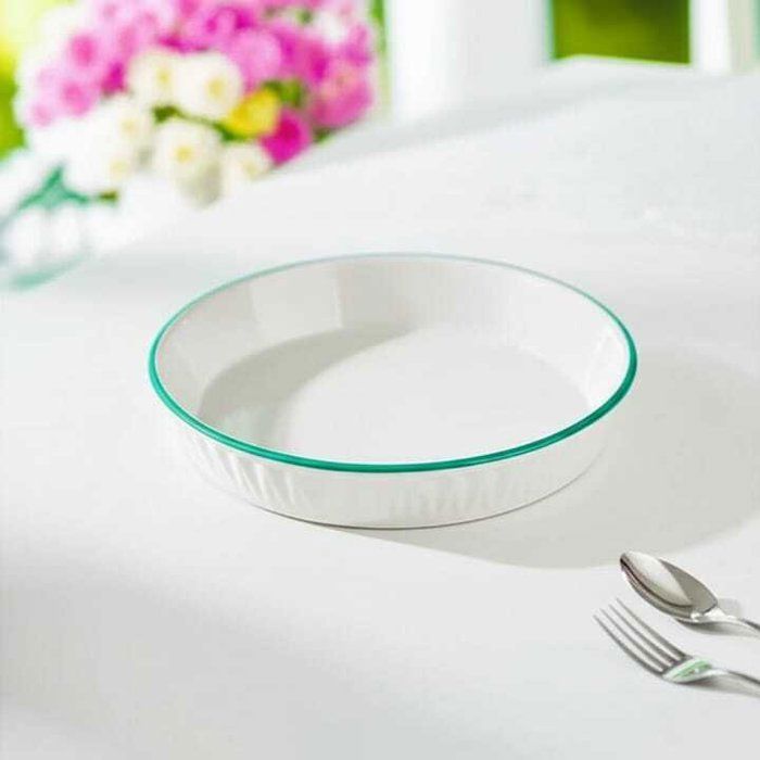 Assiette creuse - AYA HOME - Design moderne - Résistante aux rayures - Compatible lave-vaisselle - 18x5 cm