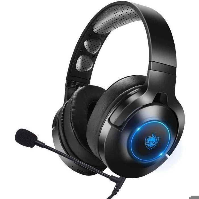 Casque Gamer - PHONIKAS - Q9 - Filaire et Sans Fil - Bluetooth - Noir