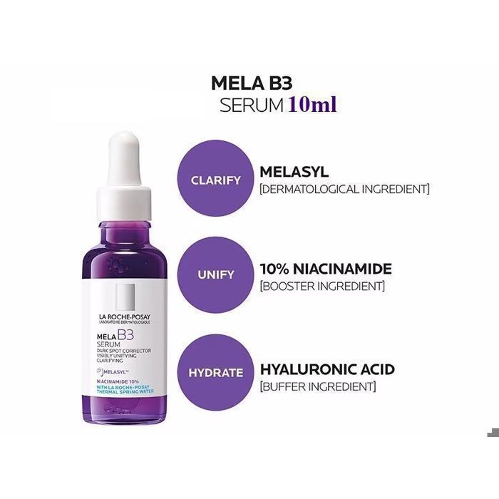 La Roche-Posay Mela B3 Sérum Concentré 10 ml – Correcteur Anti-Taches à l’Acide Niacinamide