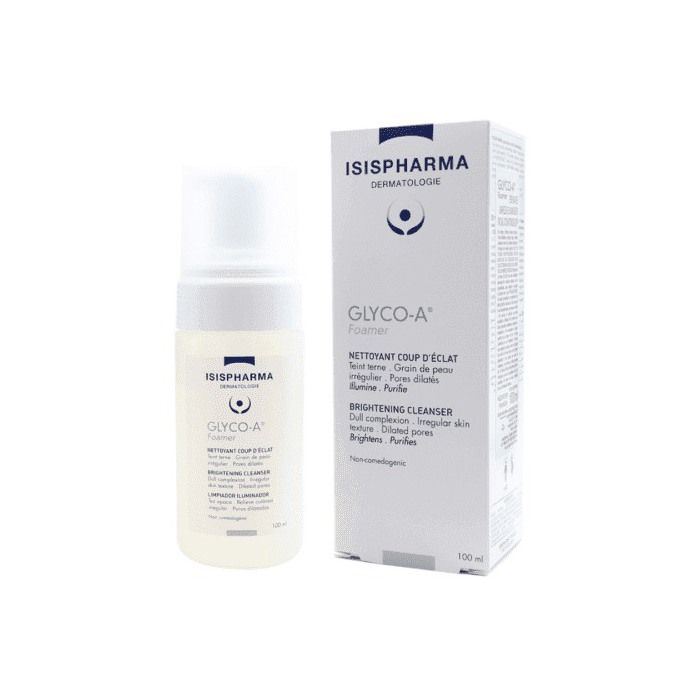 Nettoyant - ISISPHARMA - Glyco-A Foamer - 100ml - Pour tous types de peau - Sans parabène