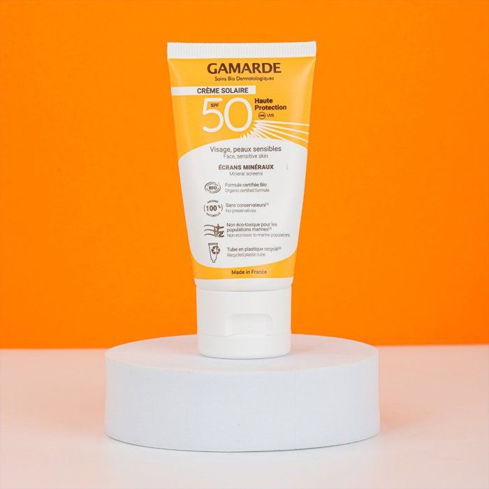 Gamarde Crème Solaire Ecrans Minéraux Spf50 Bio – 40ml