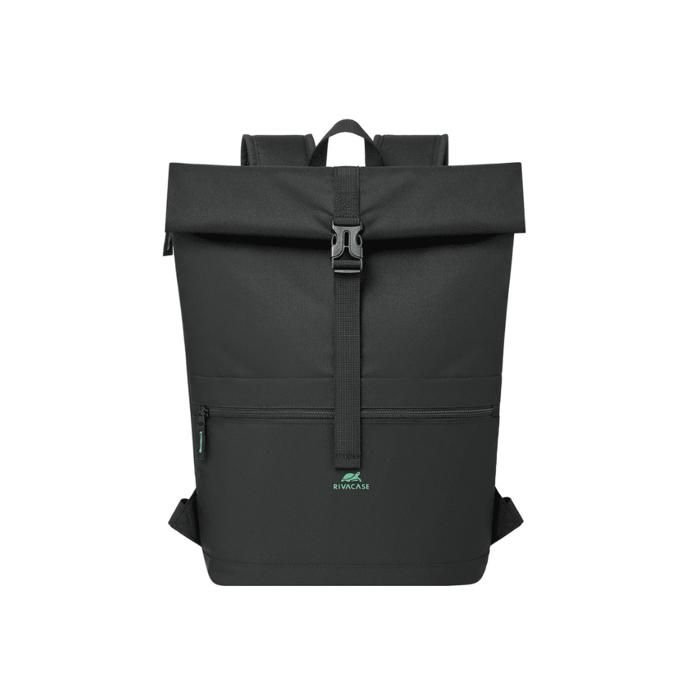 RIVACASE 5567 black Gremio-ECO Roll-up 15L backpac