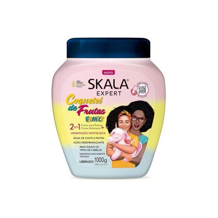 Skala Crème de traitement cocktail de fruits familial 2en1, 1000g