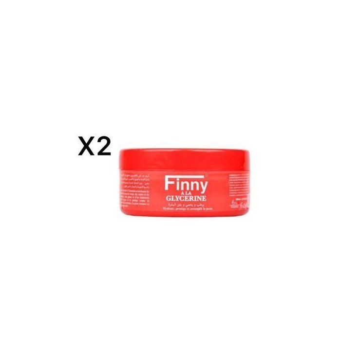 Plantil Finny 2 Crèmes Hydratantes à la Glycérine, 100 ml*2