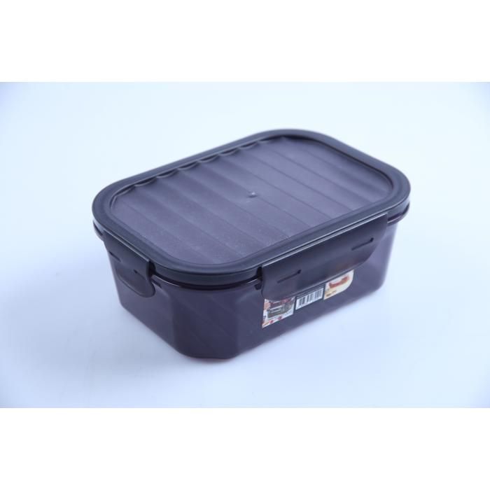 Boîte de conservation - L-00878 - 1,7 L - Hermétique - Couleur noire