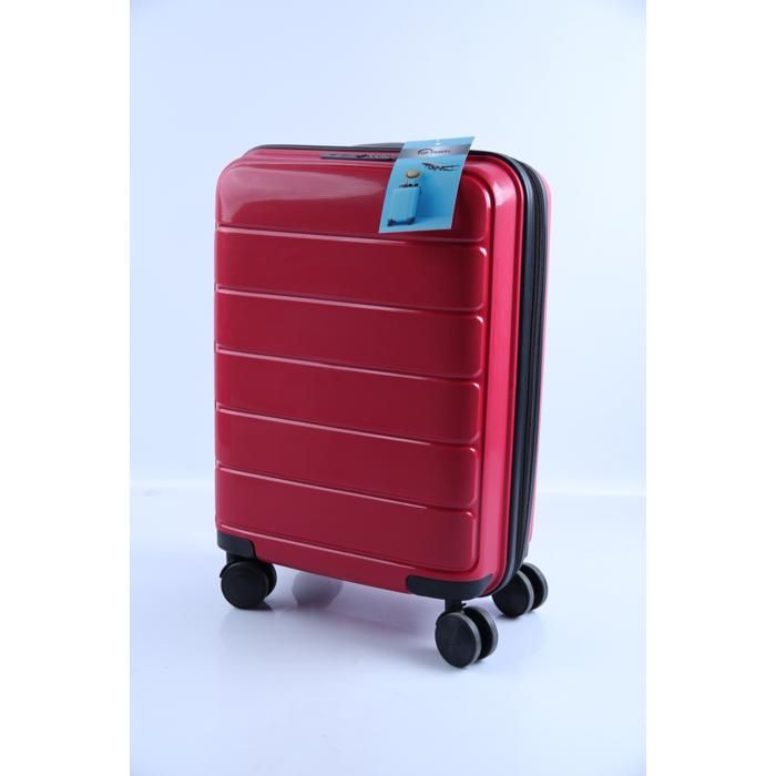 Valise - TOP TRAVEL - Sydney - 74 cm - Polypropylène - Rouge - Grande taille