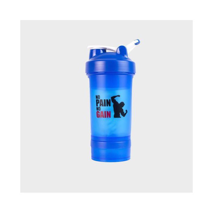 Shaker Protéiné – Bouteille de Sport Anti-Fuite avec Couvercle Sécurisé et Compartiments – Sans BPA, Idéal Musculation & Fitness