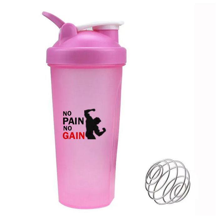 Shaker Protéiné 600 ml – Anti-Fuite, Sans BPA – Bouteille Sport & Fitness avec Couvercle Sécurisé pour Musculation & Compléments