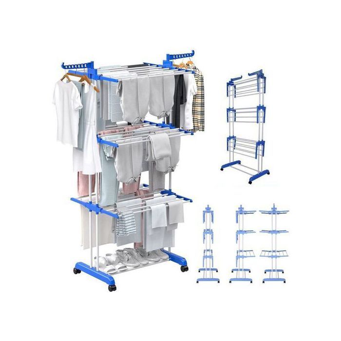 Etendoir Sèche Linge , supports de séchage pour vêtements grand capacité