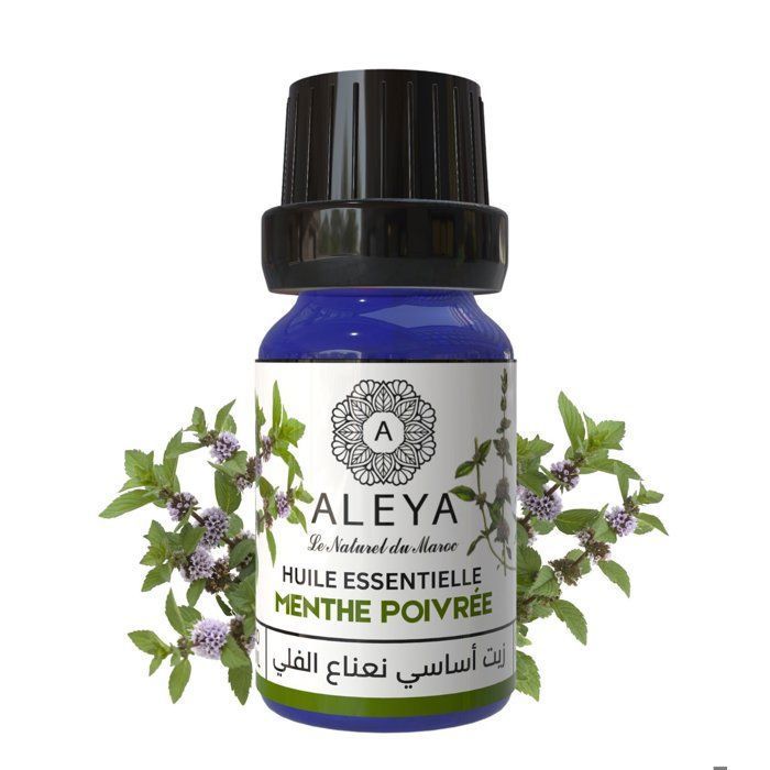 Huile Essentielle - ALEYA - Menthe Poivrée - 10ml - 100% Pure - Revitalisante