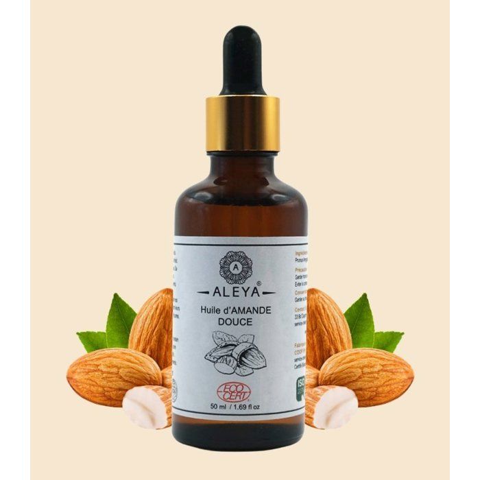 Huile - MARQUE - Amande douce - 50ml - Hydratant - Peaux sensibles