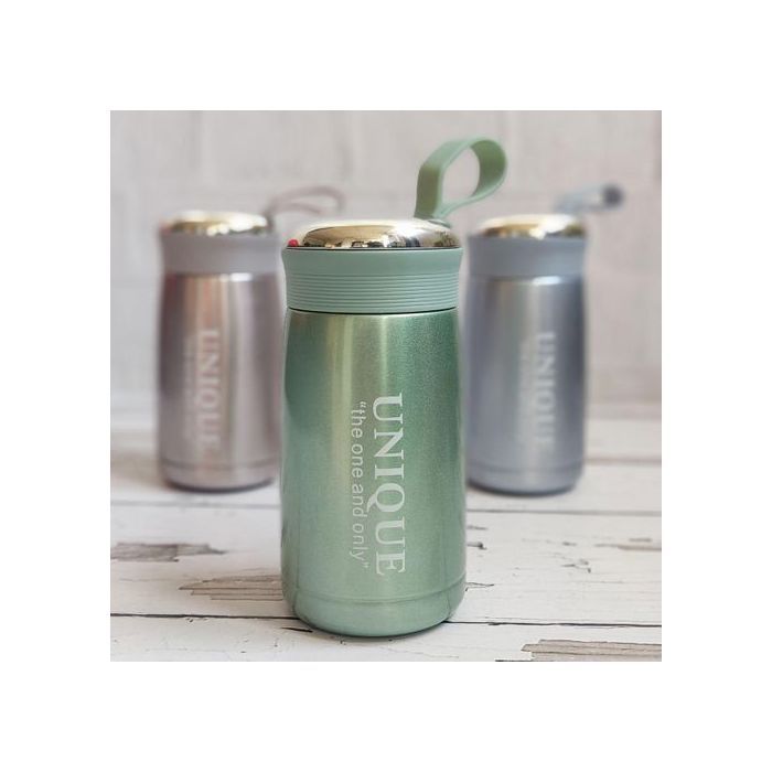 "Thermos Isotherme Unique en Acier Inoxydable - Bouteille Portable pour Boissons Chaudes et Froides (couleur selon le stock)