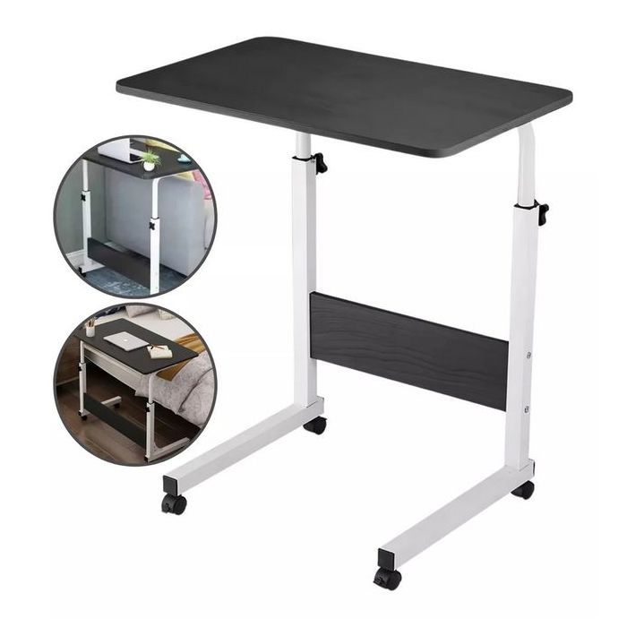 Table tournante - GENERIC - Réglable - Portable - Avec roulettes - Pour lit et canapé