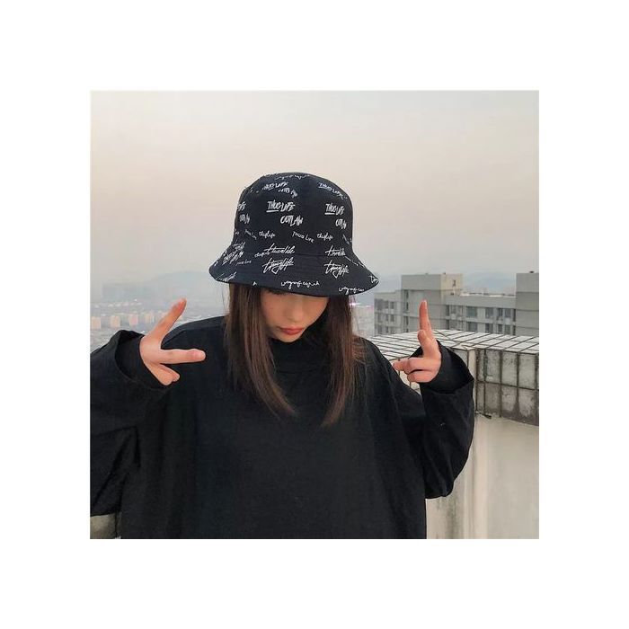 Chapeau unisexe Double face "Thug Life" Chapeau de Haute qualité, Nouvelle Collection