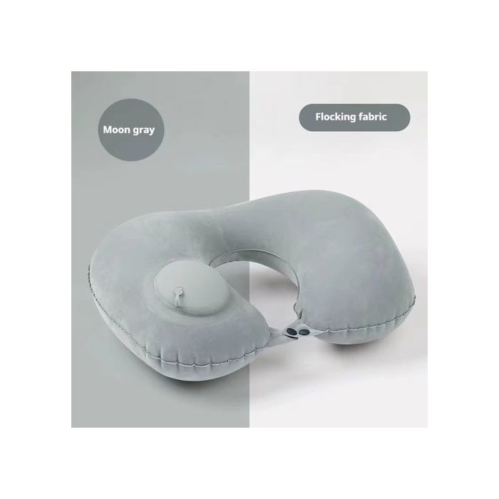 Oreiller de Cou gonflable pour voyage, Oreiller Portable Super léger, en forme de U