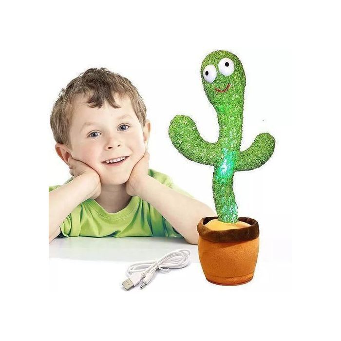 Jouet de danse Peluche Cactus rechargeable pour bébé - Un cadeau dansant