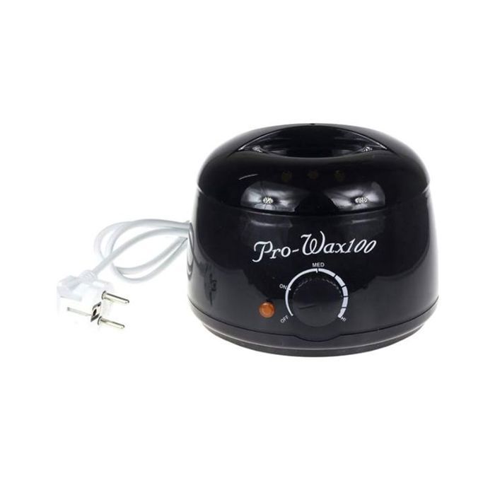 Chauffe-cire chaude Pro Wax 100 avec controle de temperature pour femmes noir