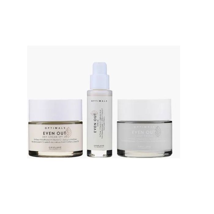 Pack Optimals Even Out offre une protection solaire SPF20