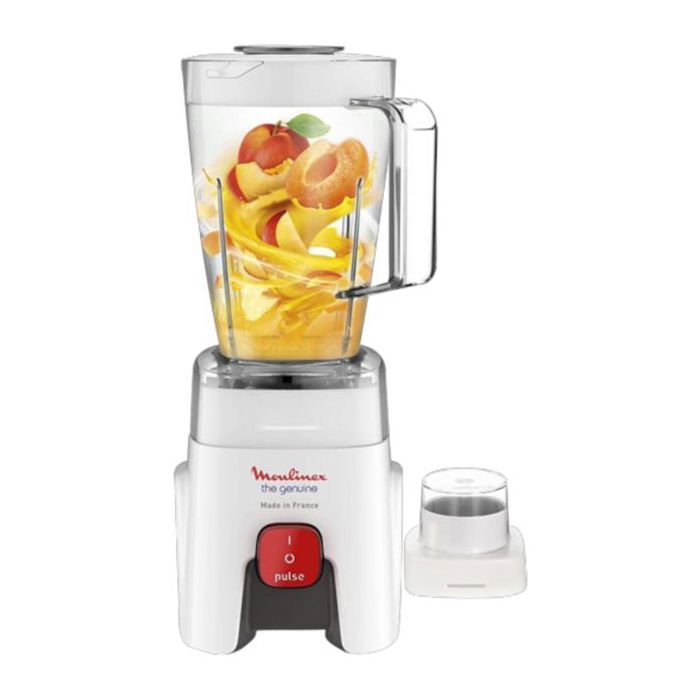Blender Genuine - 500W, 1 vitesse + pulse, Bol 1,75L et 1 accessoire moulinex,couleur aléatoir