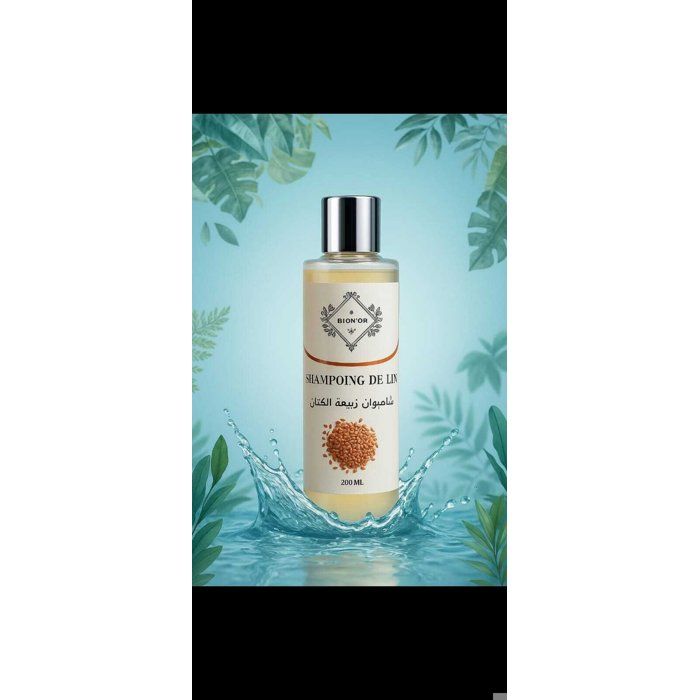 Shampoing - BION'OR - De lin Bio - Volume immédiat - Cheveux fins - Formule biodégradable