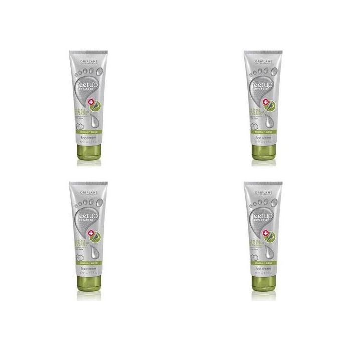 Feet Up 4 pièces crème pour les pieds pour talons craquelés 75 ml