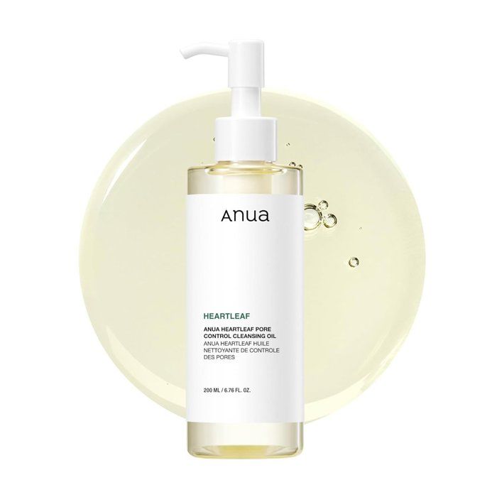Huile nettoyante - ANUA - Heartleaf Pore Control - 200ML - Hypoallergénique - Pour tous types de peau