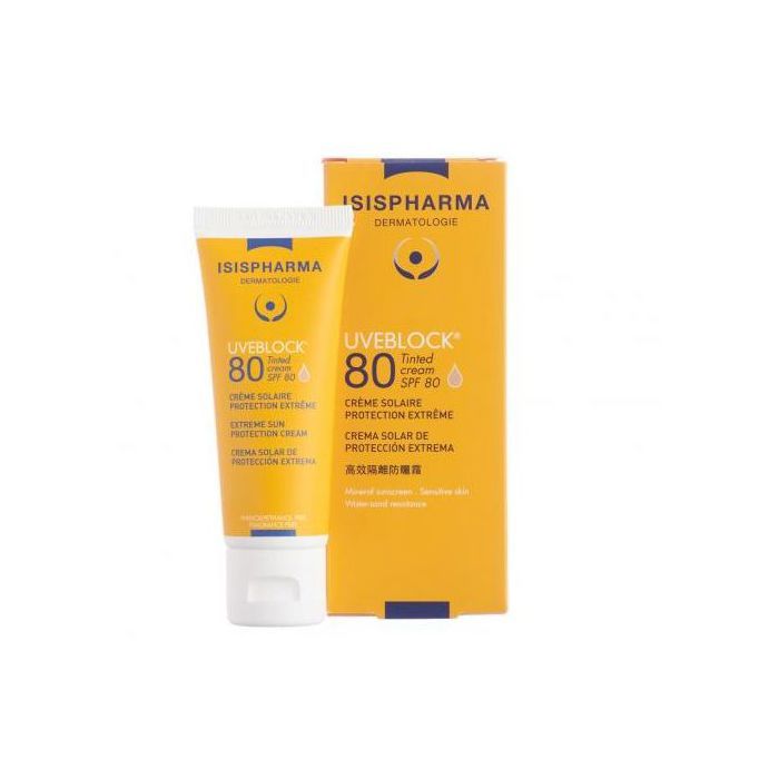 ISISPHARMA Uveblock 80 Invisible spf80 40ml