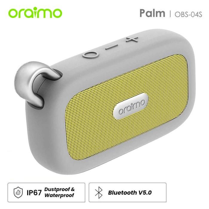 Haut-parleur Bluetooth - ORAIMO - OBS-04S - Étanche IP67 - Autonomie 5h - Bluetooth 5.0