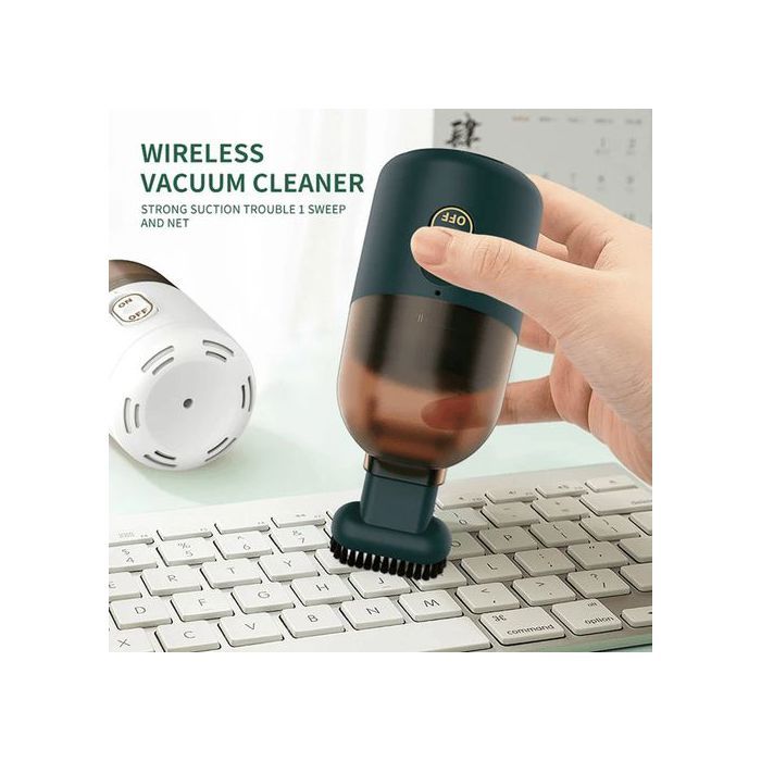 Wireless Mini USB Vacuum Cleaner Keyboard Brush Laptop Shell Cleaner Portable