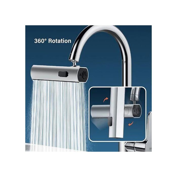Aérateur de Robinet Pivotant 360 Degrés, tête de mitigeur