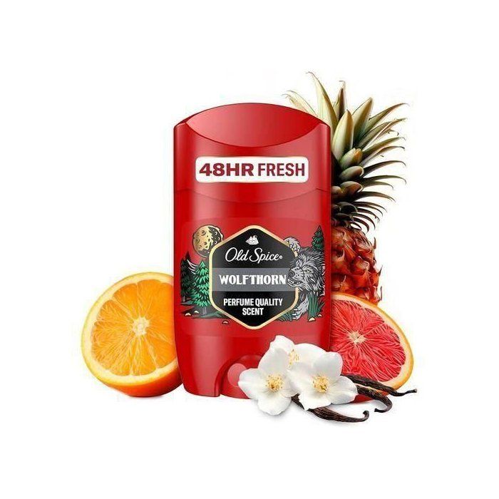 Old Spice Déodorant Stick Sans Aluminium Wolfthorn, 50ml