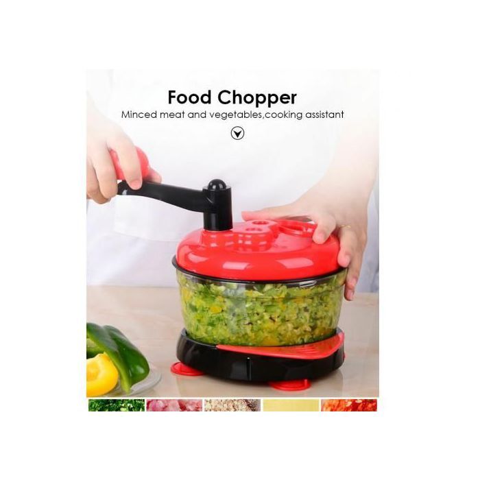 Manuel Hachoir à viande 3 lames inox ,mélangeur d'œufs, Manual Chopper