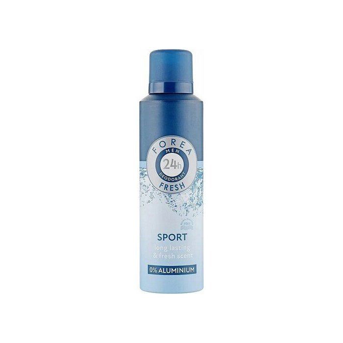 Déodorant Spray - FOREA - Men Fresh Sport - 24h Protection - 0% Aluminium - 200ml
