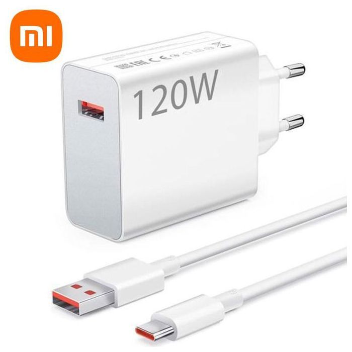 Xiaomi Chargeur Rapide 120W – USB-A vers USB-C