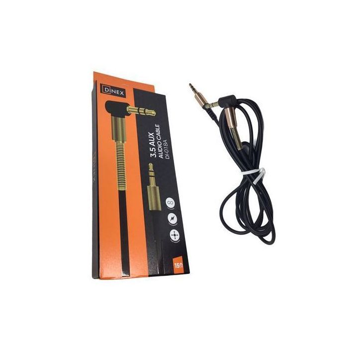 Câble Auxiliaire Stéréo 3.5mm Mâle vers Mâle