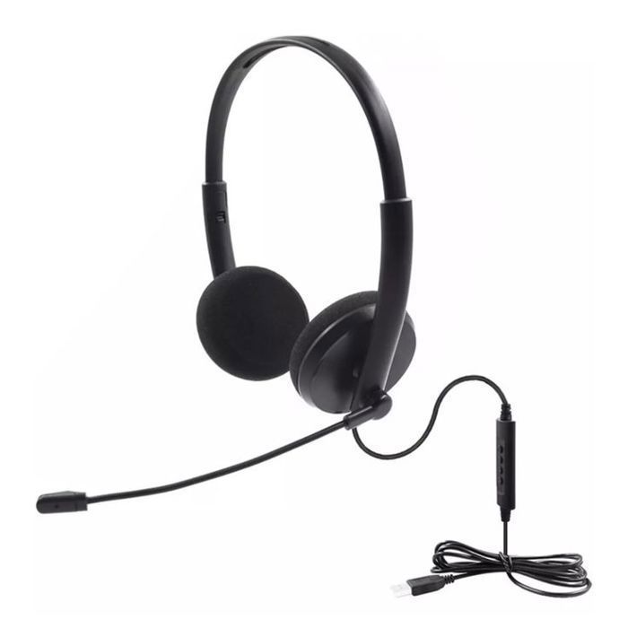 Casque USB antibruit avec fonction de controle du volume du micro