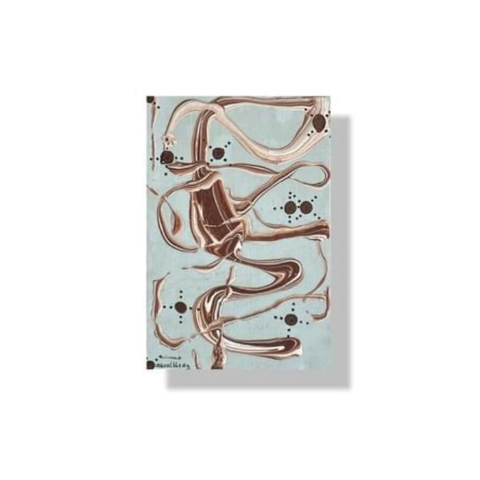 Tableau mural - ART DREAMS - Orbite de cacao - 19/28 cm - Multicolore - Abstrait