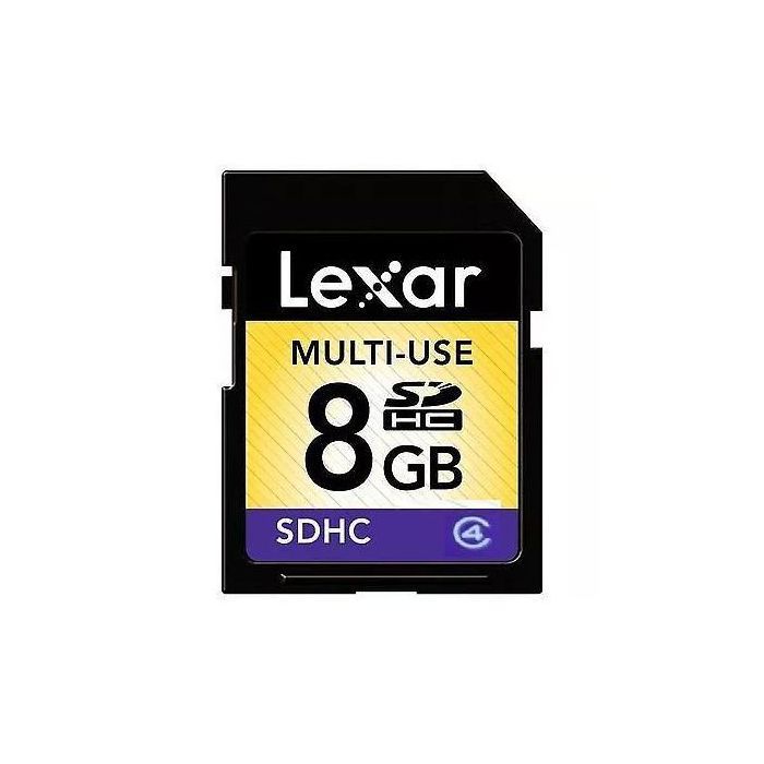 Lexar Carte memoire 8 GB Full HD Ultra SDHC classe 4 - UHS-I Fast Speed 90 Mb / s