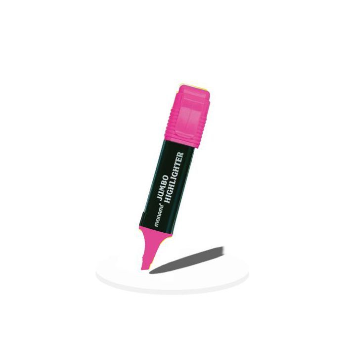 Pochette de 6 surligneurs highlighter jumbo