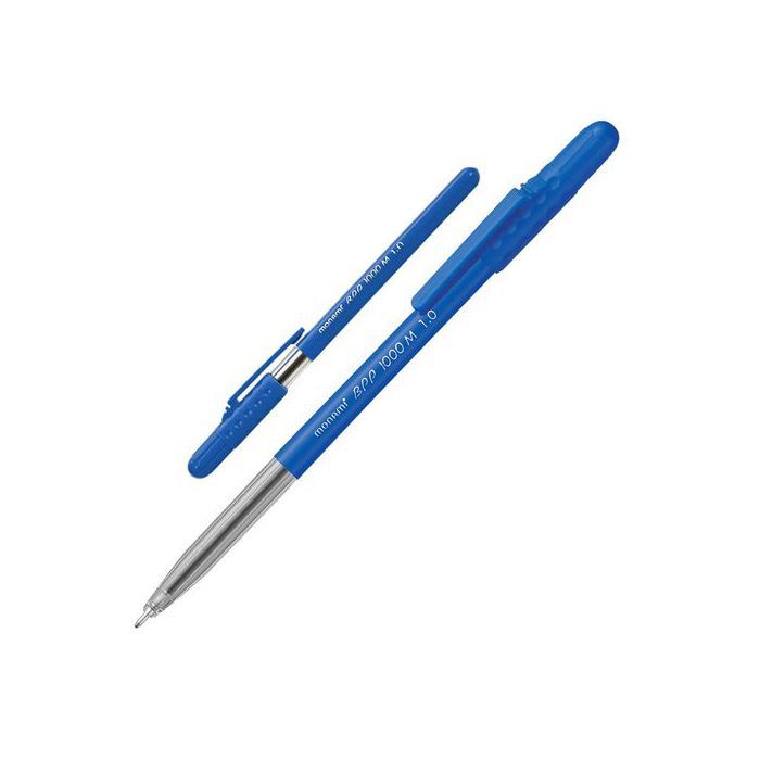 Boite de 50 stylos à bille bpp-1000 bleu