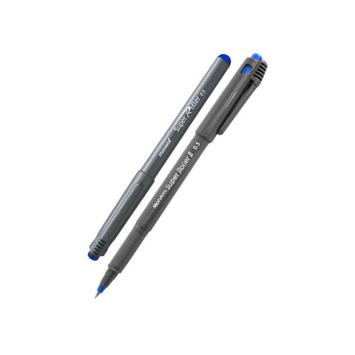 Boite de 12 stylos super roller 0,5mm bleu
